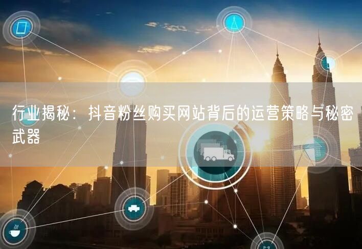 行业揭秘：抖音粉丝购买网站背后的运营策略与秘密武器
