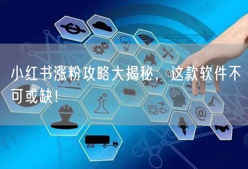 小红书涨粉攻略大揭秘，这款软件不可或缺！