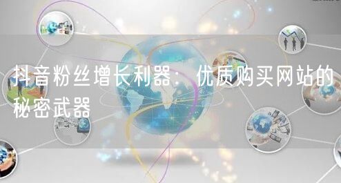 抖音粉丝增长利器：优质购买网站的秘密武器