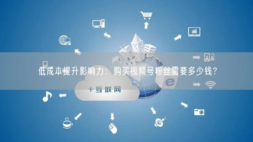 低成本提升影响力：购买视频号粉丝需要多少钱？