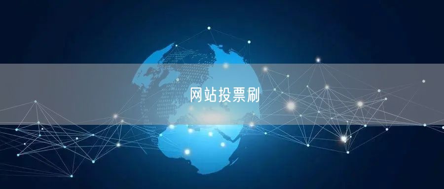 网站投票刷
