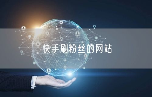 快手刷粉丝的网站