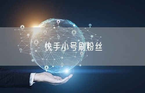 快手小号刷粉丝